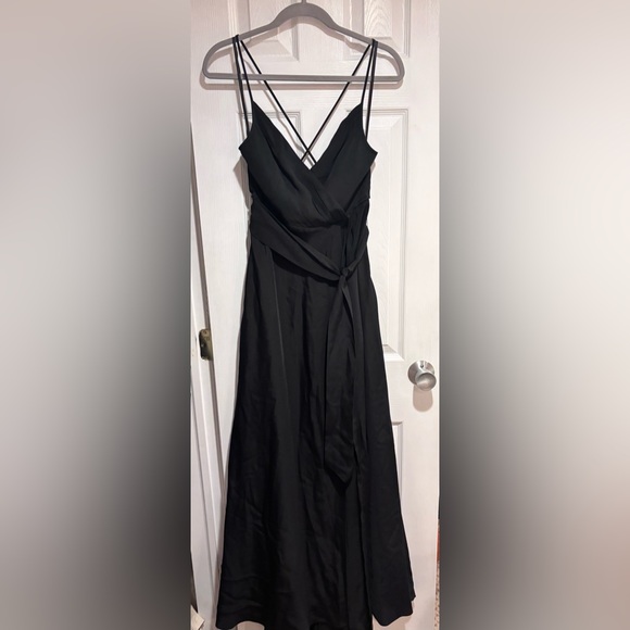 J. Crew Dresses & Skirts - J. Crew Goddess Gown Black Silk size 8